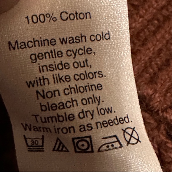 J. Crew Factory Mens Medium Brown Cowl
Neck Cotton Knit Cardigan Sweater - Picture 8 of 9